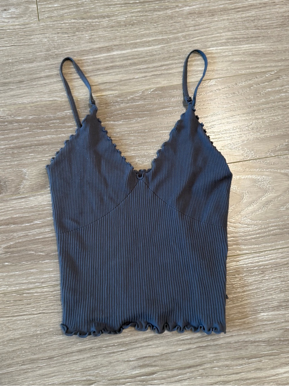 Free People Ruffle Tank Top